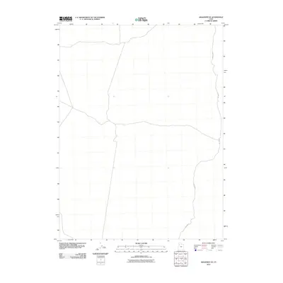 2010 Map of Aragonite SE, 2010 Print