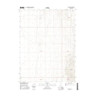 2017 Map of Aragonite SE, 2017 Print