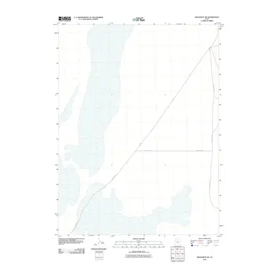 2010 Map of Aragonite SW, 2010 Print