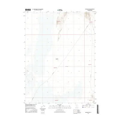 2017 Map of Aragonite SW, 2017 Print
