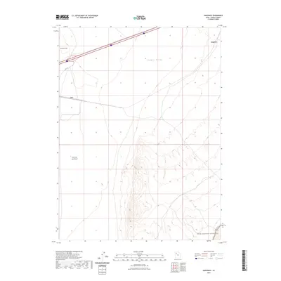 2023 Map of Aragonite, 2023 Print