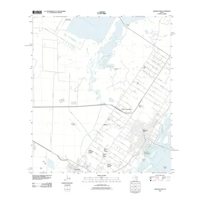 2010 Map of Aransas Pass, 2010 Print