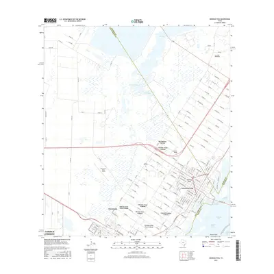 2016 Map of Aransas Pass, 2016 Print