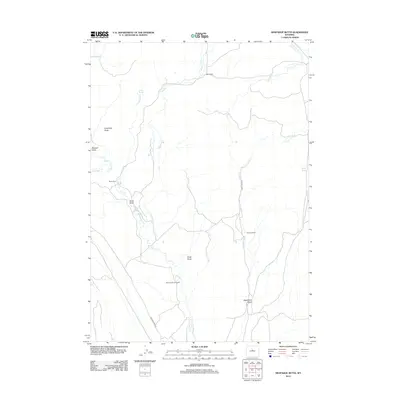 2012 Map of Arapahoe Butte, 2012 Print