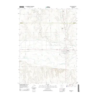 2014 Map of Arapahoe, 2014 Print