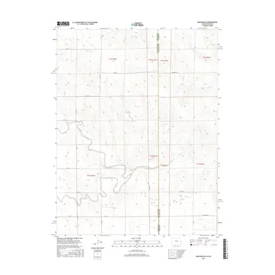 2016 Map of Arapahoe NE, 2016 Print