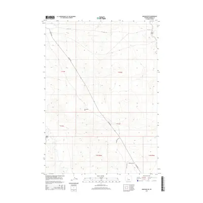 2015 Map of Arapahoe NE, 2015 Print