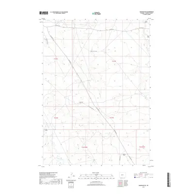 2017 Map of Arapahoe NE, 2017 Print
