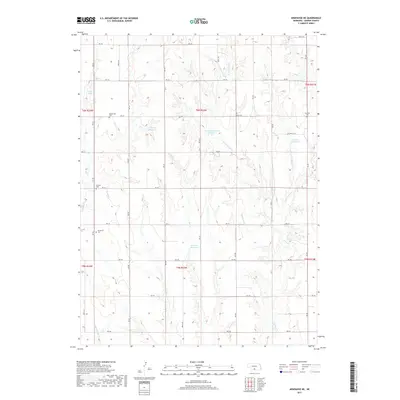 2017 Map of Arapahoe NE, 2017 Print