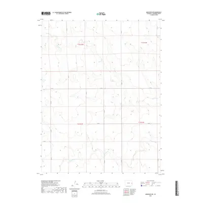 2019 Map of Arapahoe NW, 2019 Print