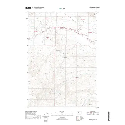 2017 Map of Arapahoe Ranch, 2017 Print