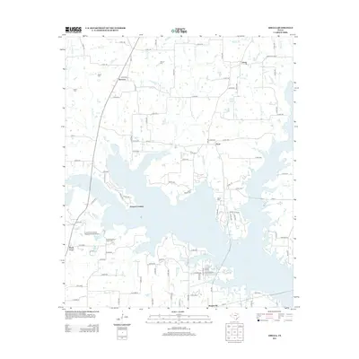 2012 Map of Arbala, 2012 Print