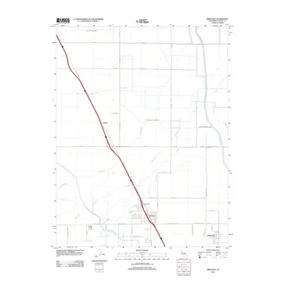 2012 Map of Arbuckle, 2012 Print