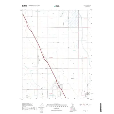 2018 Map of Arbuckle, 2018 Print