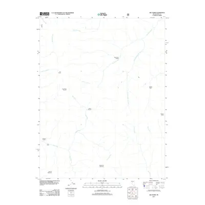 2011 Map of Arc Dome, 2011 Print