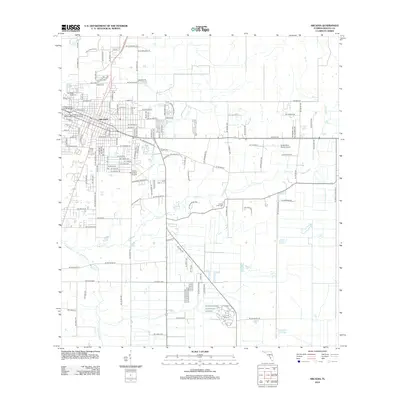 2012 Map of Arcadia, 2012 Print