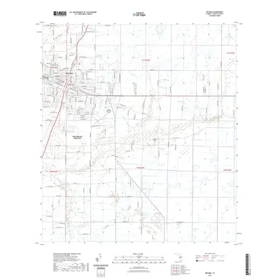 2021 Map of Arcadia, 2021 Print