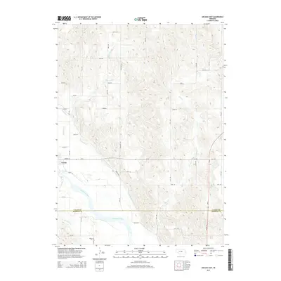 2014 Map of Arcadia East, 2014 Print