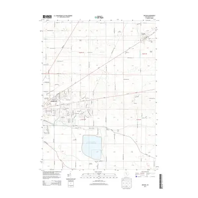 2013 Map of Arcadia, 2013 Print