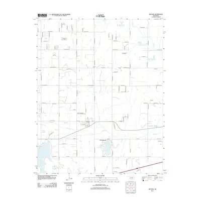 2012 Map of Arcadia, 2012 Print