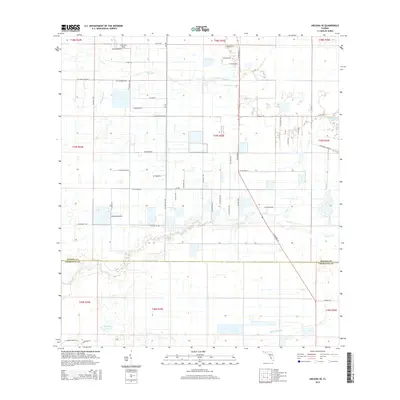2015 Map of Arcadia SE, 2015 Print