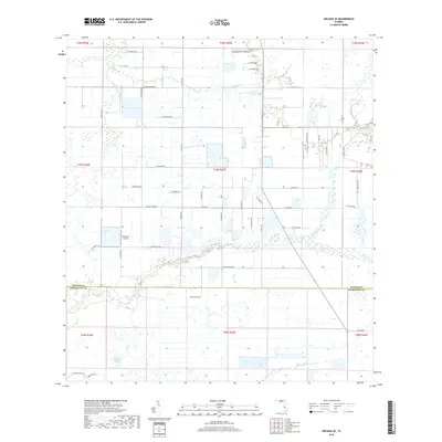 2018 Map of Arcadia SE, 2018 Print