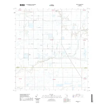2021 Map of Arcadia SE, 2021 Print