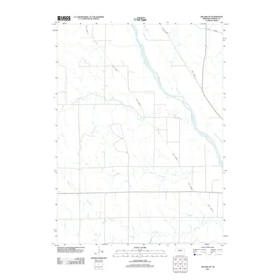 2011 Map of Arcadia SE, 2011 Print