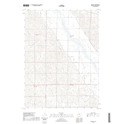 2017 Map of Arcadia SE, 2017 Print