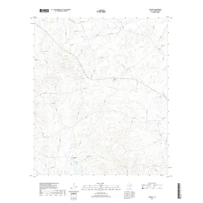 2019 Map of Arcadia, 2019 Print