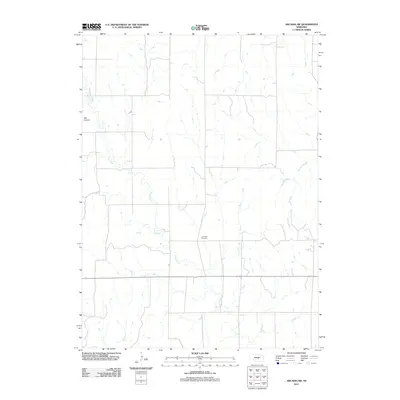 2011 Map of Arcadia SW, 2011 Print