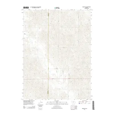 2014 Map of Arcadia SW, 2014 Print