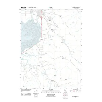 2012 Map of Arcata South, 2012 Print