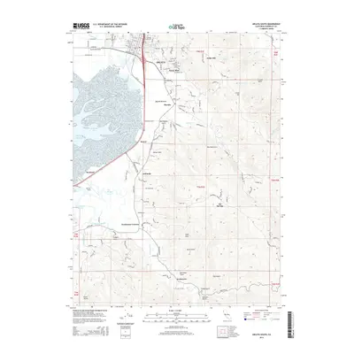 2015 Map of Arcata South, 2015 Print