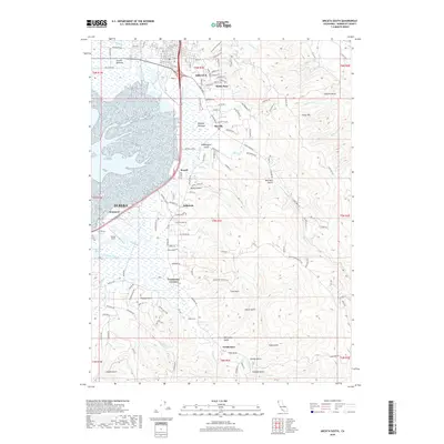 2018 Map of Arcata South, 2018 Print