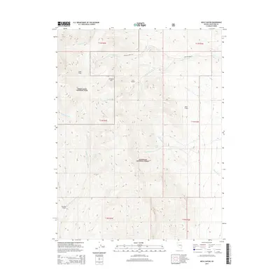 2014 Map of Arch Canyon, 2014 Print