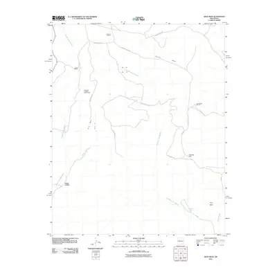 2010 Map of Arch Mesa, 2010 Print