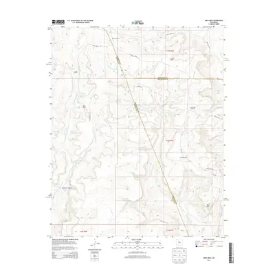 2013 Map of Arch Mesa, 2013 Print