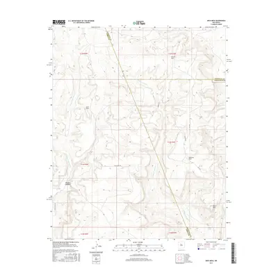 2017 Map of Arch Mesa, 2017 Print