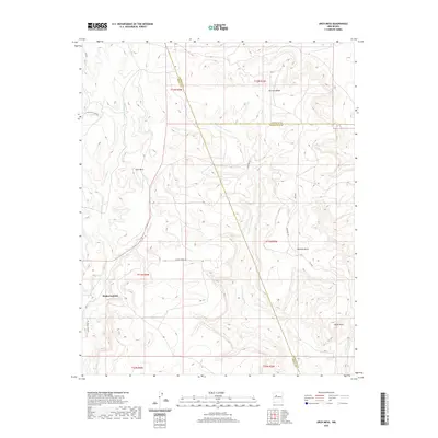 2020 Map of Arch Mesa, 2020 Print