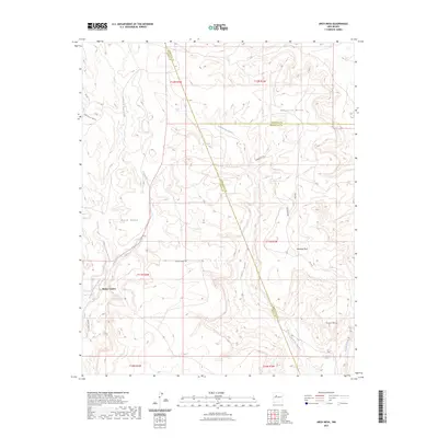 2023 Map of Arch Mesa, 2023 Print