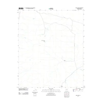 2011 Map of Arch Tank, 2011 Print