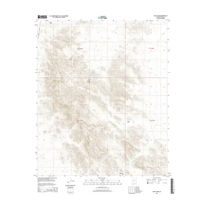2014 Map of Arch Tank, 2014 Print