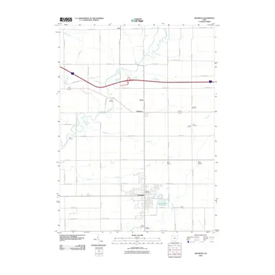 2010 Map of Archbold, 2010 Print