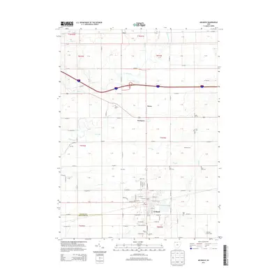 2013 Map of Archbold, 2013 Print