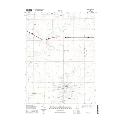 2016 Map of Archbold, 2016 Print
