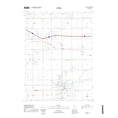 2019 Map of Archbold, 2019 Print