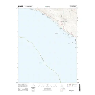 2015 Map of Arched Rock, 2015 Print
