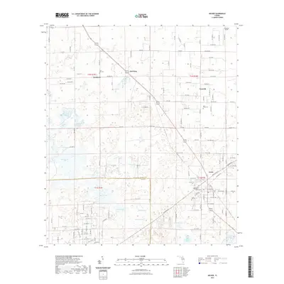 2021 Map of Archer, 2021 Print