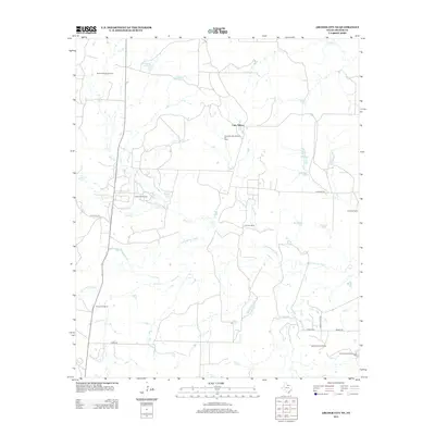 2012 Map of Archer City NE, 2012 Print